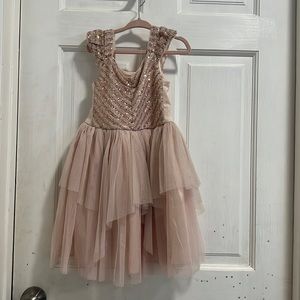 Only worn once beautiful non itchy Zenzi kids dress